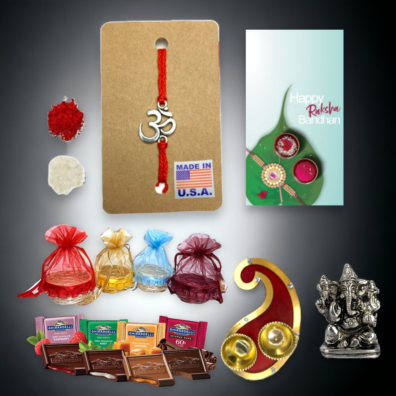 Gift For Brother Rakhi Gift Hamper, Rakhi For Brother, Om Rakhi, Raksha Bandhan, Rakhi Bracelet, Rakhi, Modern Rakhi,